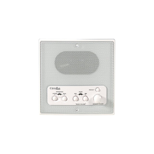 M & S Systems DMC1RW Weather Resistant Remote Station Speaker