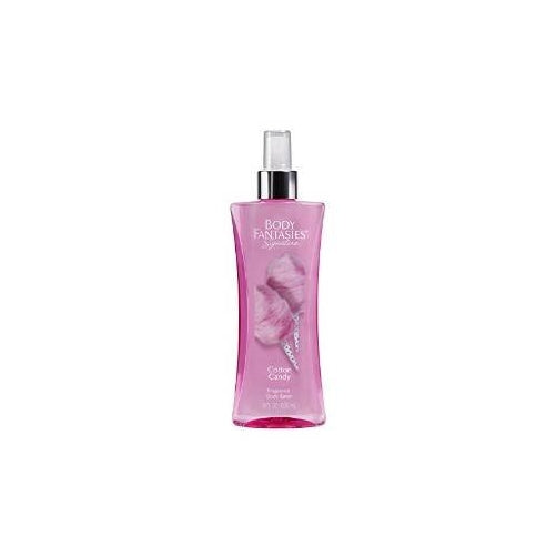 Body Fantasies Body Spray for Women, Cotton Candy Fantasy Fragrance, 8 Ounce