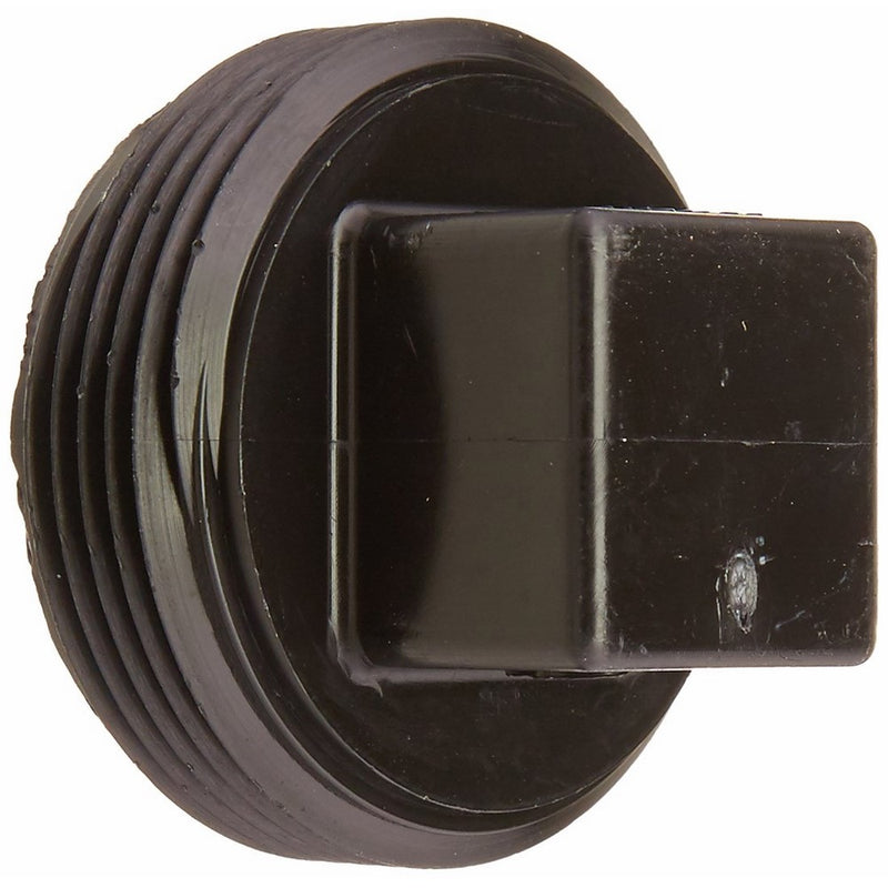 Genova Products 81815 ABS-DWV Treaded Plugs, 1-1/2"