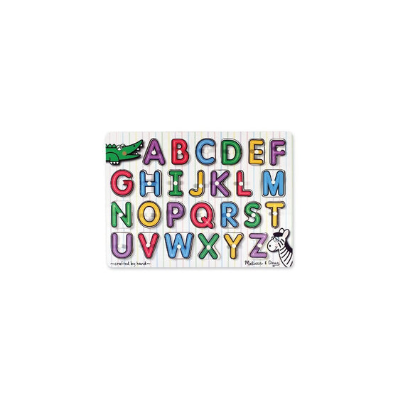 Melissa & Doug See-Inside Alphabet Peg Puzzle