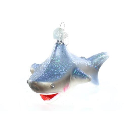 Old World Christmas Glass Ornament - Shark