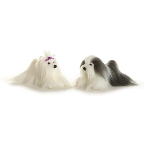 Aurora Plush Muffin Maltese Mini Flopsie 8"