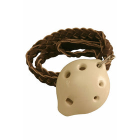 Ocarina, Necklace, Soprano D 3x1.5, White