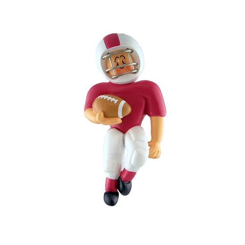 Ornament Central OC-022-R Red Uniform Football Figurine