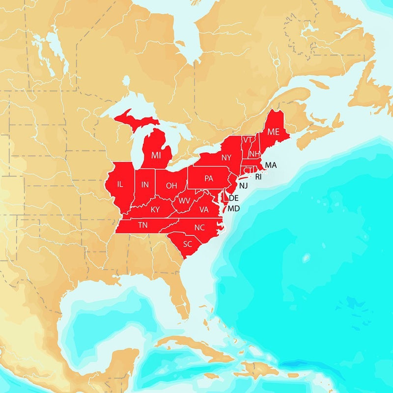 Navionics Hotmaps Platinum East Lake Fishing Maps