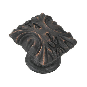 Hickory Hardware P3430-VB Ithica Knob 1-1/8-Inch by 1-5/16-Inch, Vintage Bronze
