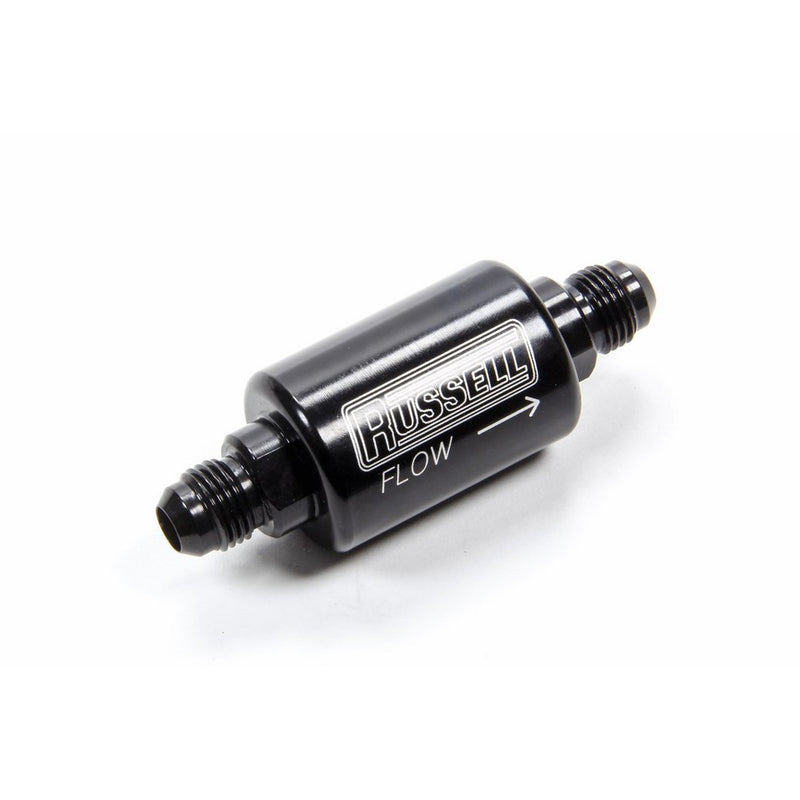 Russell 650603 Black Anodize Check Valve (6an Male to 6an Male)