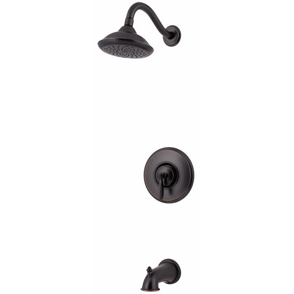 Pfister Langston 1-Handle Tub & Shower Faucet, Tuscan Bronze