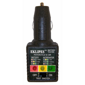 EKLIPES EK1-139 Black Automotive Dual Bank Battery and Alternator Tester