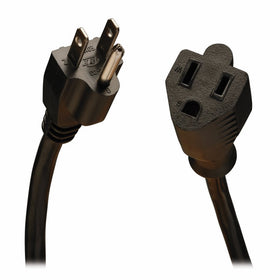 Tripp Lite Standard Power Extension Cord 10A, 18AWG (NEMA 5-15P to NEMA 5-15R) 15-ft.(P022-015)