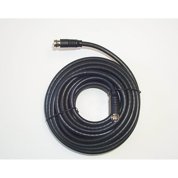 Black Point Products BV-084 25-Foot RG-6 H.D. Coax with Fittings, Black