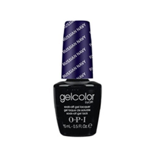 OPI Gelcolor Nail Polish, GCR54 Russian Navy, 0.5 Fluid Ounce