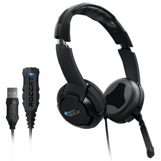 ROCCAT KULO Virtual 7.1 Surround Sound USB Gaming Headset, Black