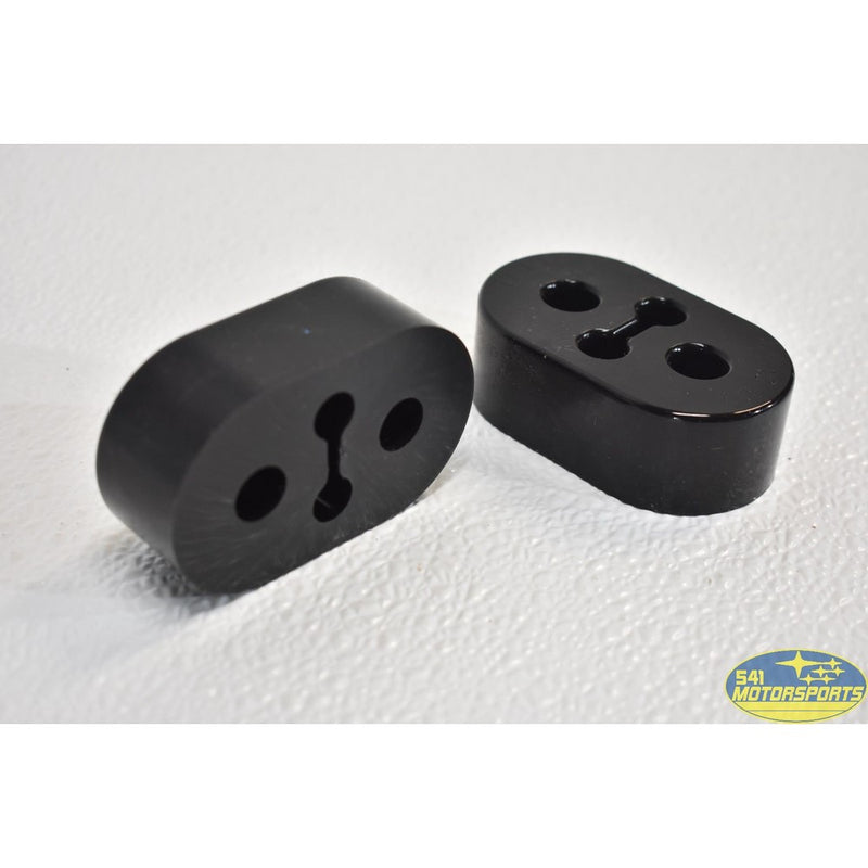 Kartboy 15MM Black Exhaust Hanger Long Subaru Models (inc. 1993-2007 Impreza / WRX / STI)