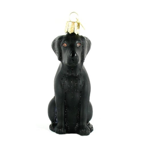 Old World Christmas Black Lab Ornament