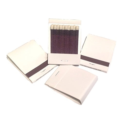 50 Plain White Matches Matchbooks Wedding, Birthday etc
