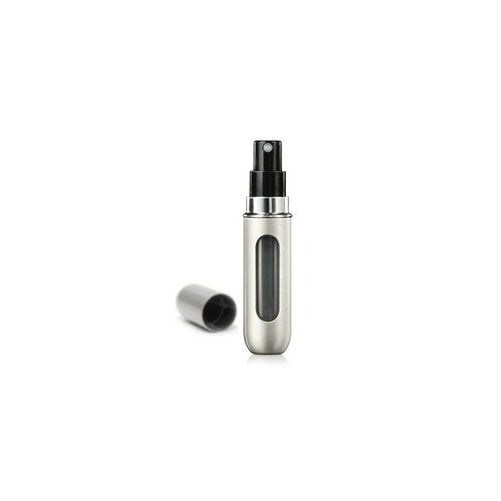 Travalo Silver Refillable Perfume Spray (Holds upto 0.13 oz.) Unisex