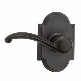 Kwikset Austin Left-Handed Half-Dummy Lever in Venetian Bronze