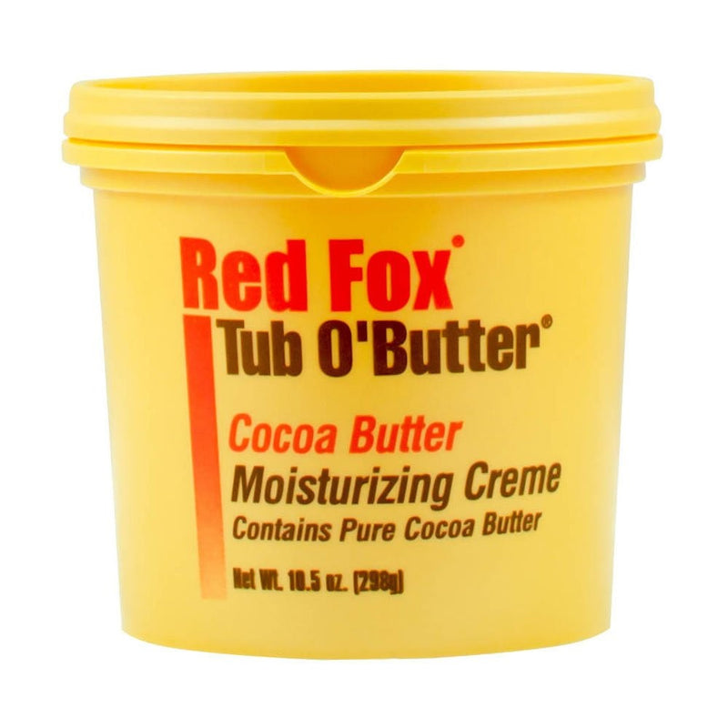Red Fox Tub O' Butter Cocoa, Moisturizing Creme 10.5 oz