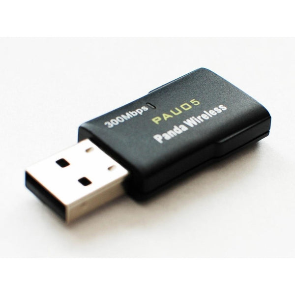 Panda 300Mbps Wireless N USB Adapter - Windows Vista/7/8/8.1/10, Mint, Ubuntu, Fedora, openSUSE, CentOS, Lubuntu, Zorin, Kali Linux and Raspbian Wheezy