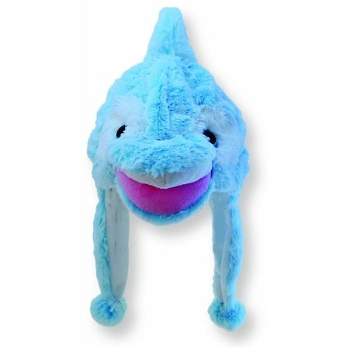 Puzzled Child's Super Soft Hat Dolphin Plush