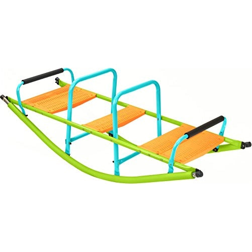 Pure Fun Home Playground Equipment: Rocker Seesaw, Youth Ages 4 to 10