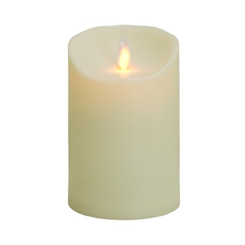 Boston Warehouse Mystique Flameless Candle, 5-Inch, Ivory Outdoor