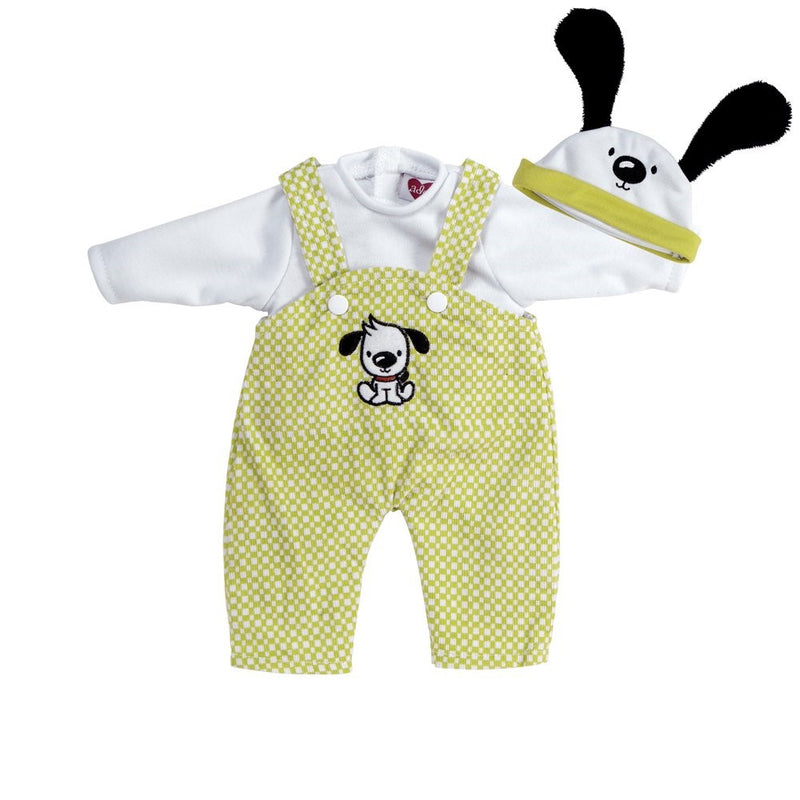 Adora Playtime Baby Outfit - Puppy Play Overalls