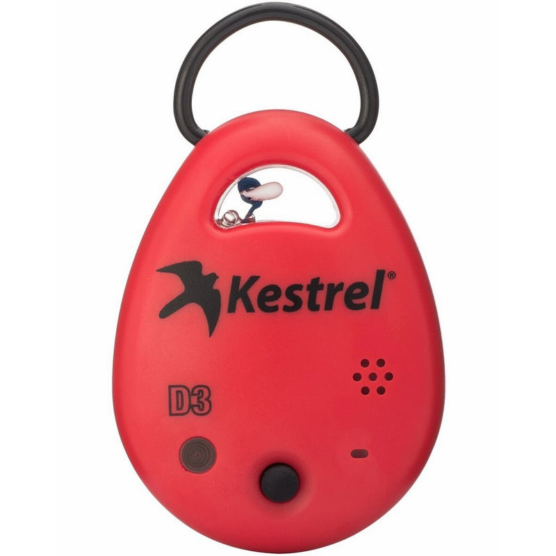 Kestrel DROP D3 Wireless Temperature, Humidity and Pressure Data Logger, Red