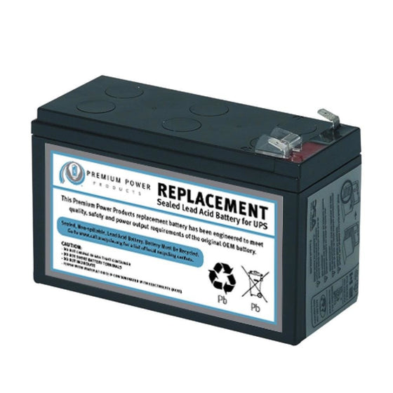 Ereplacement SLA35-ER Sealed UPS Battery, Black