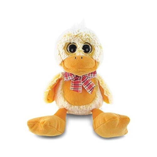 Puzzled Super Soft Sitting Duck Plush, 9"