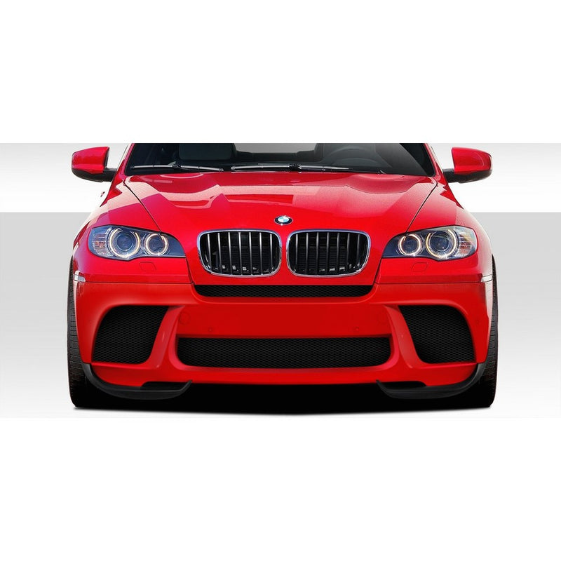 2010-2014 BMW X6 E71 E72 Duraflex M Performance Look Front Lip Under Air Dam Spoiler - 2 Piece