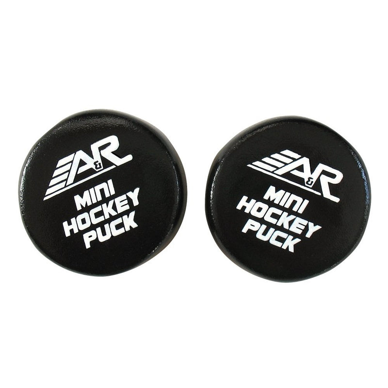 A&R Sports Mini Foam Hockey Pucks (Pack of 2)