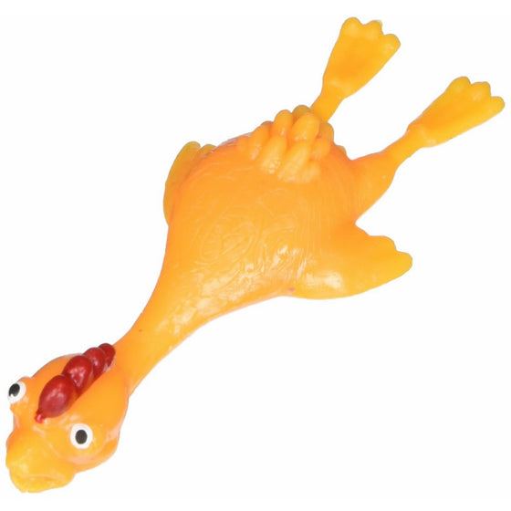 Rubber Sling Shot Chickens-5 Inches Long (Pack of 12)