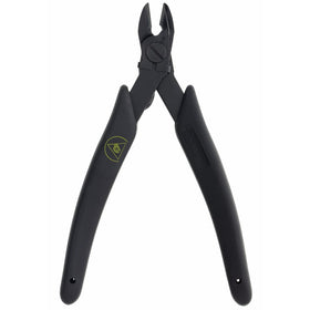 Xuron 9100ASF Oval Head Micro-Shear Flush Cutter with Lead Retainer and ESD-Safe Handles