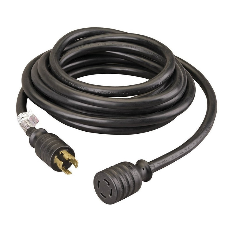 Reliance Controls Corporation PC3040 30-Amp, 40-Foot Generator Power Cord for Generators Up to 7,500 Running Watts