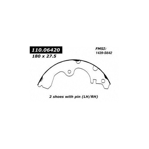 Centric Parts 111.06420 Brake Shoe