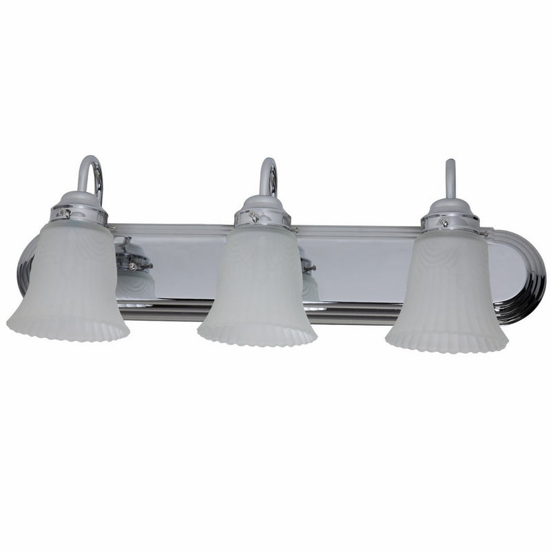 BOSTON HARBOR RF-V-028-CH 3 Light Vanity Fixture, Chrome