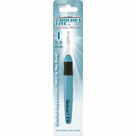 Cornerstone Products Lite Crochet Hooks, Size I, 5.5mm, Seafoam Green