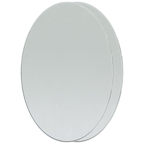 Oval Glass Mirror 3"X5"-2/Pkg