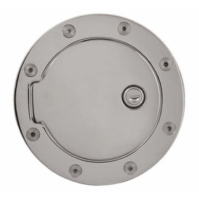 Bully GD-102CK Chrome Fuel Door with Lock