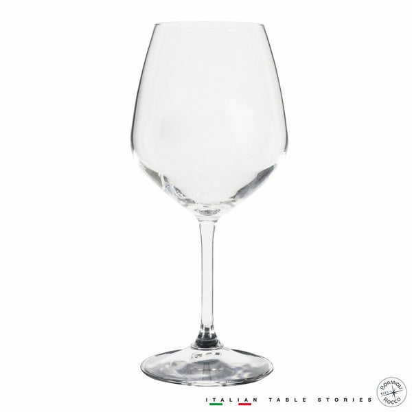 Bormioli Rocco Restaurant Red Wine Glass, 18 oz,Set of 4