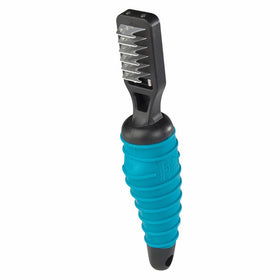 Master Grooming Tools Ergonomic DeMatting Tools — Reversible DeMatting Tools for Grooming Dogs - 6-Blade Style