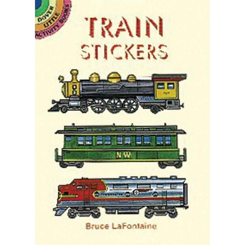 Dover Publishing Little Activity Books: Train Stickers