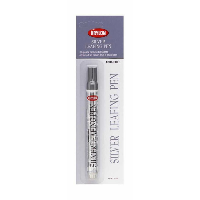 Krylon K09902A00 Leafing Pens, Silver.33 Ounce