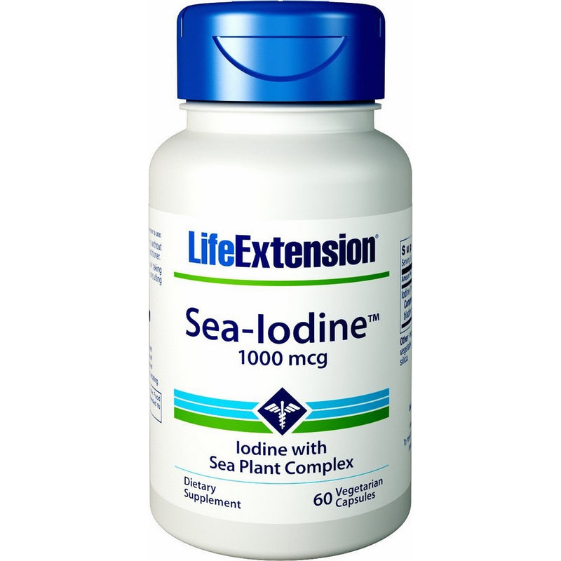 Life Extension Sea-Iodine Capsules, 1000 mcg, 60 Count