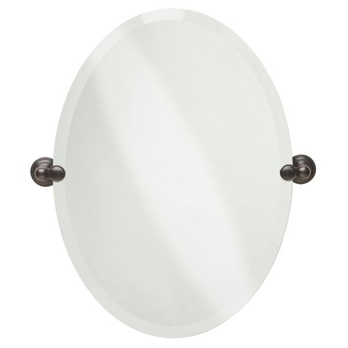 Delta Faucet 134442 Providence Bath Accessory, Oval Mirror, SpotShield Venetian Bronze