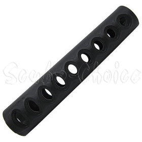 Scuba Choice Scuba Diving 4" Long Vented Regulator Hose Protector, Black