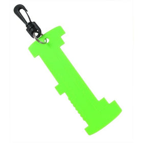 Scuba Choice Scuba Diving Lobster and Shellfish Measuring Gauge with Clip, Lime