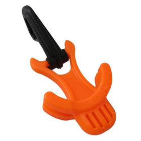 Scuba Choice Scuba Diving Octopus holder, Fits Standard Mouthpiece, Orange